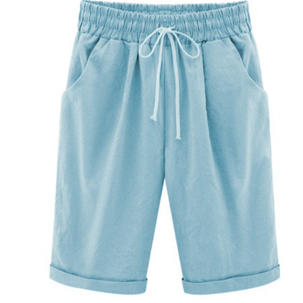 【Ofertă specială】 【S-8XL】Pantaloni scurți de damă pentru vara 2025, noul model Mărimi mari_4049398