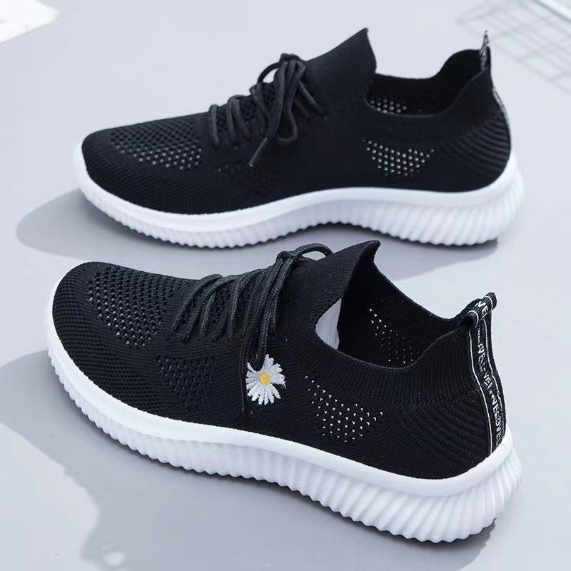 Duży rabat ostatni dzień 【35-40】2025 letnie nowe damskie buty sportowe Daisy Running Mesh oddychające, lekkie i oddychające, antypoślizgowa podeszwa_4058109