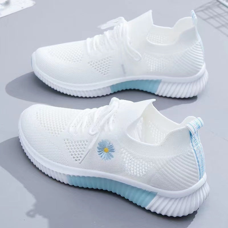 Duży rabat ostatni dzień 【35-40】2025 letnie nowe damskie buty sportowe Daisy Running Mesh oddychające, lekkie i oddychające, antypoślizgowa podeszwa_4058109
