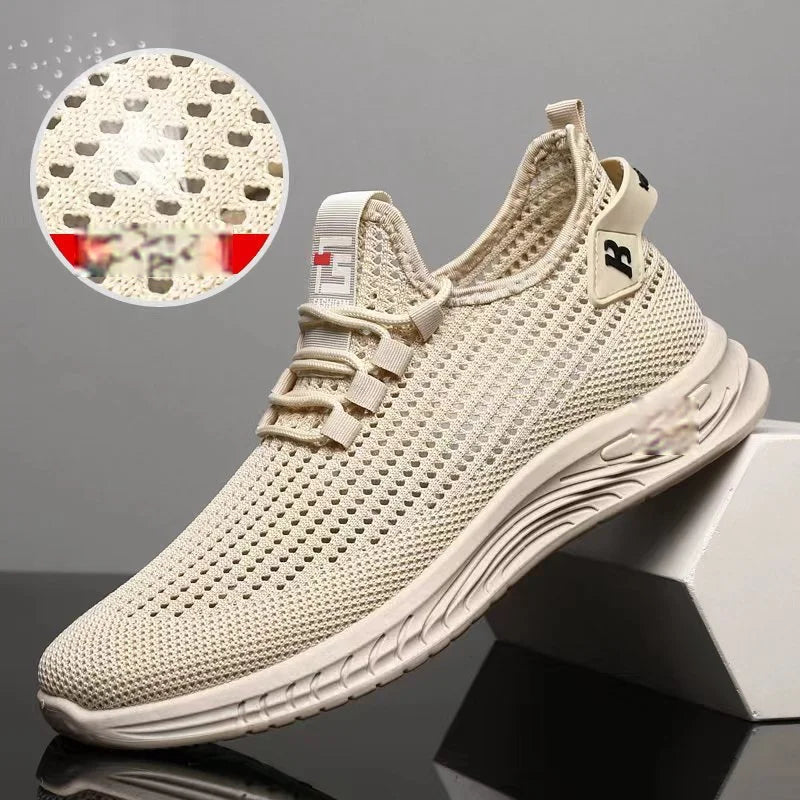 【50% OFF】【39-44】Zapatos casuales de hombre cómodos, transpirables, de malla, antideslizantes y de moda._4061903