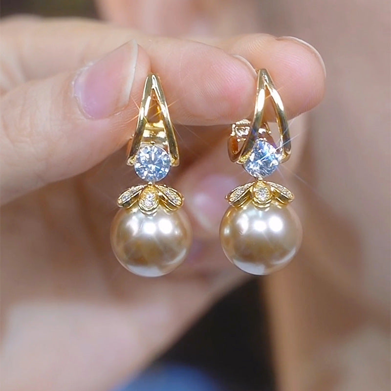 đăCompre uno y llĂ©vese otro gratisă Nuevo estilo 2025 â Pendientes elegantes con perlas