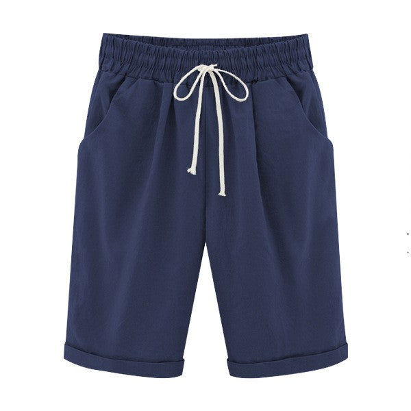 【Ofertă specială】 【S-8XL】Pantaloni scurți de damă pentru vara 2025, noul model Mărimi mari_4049398