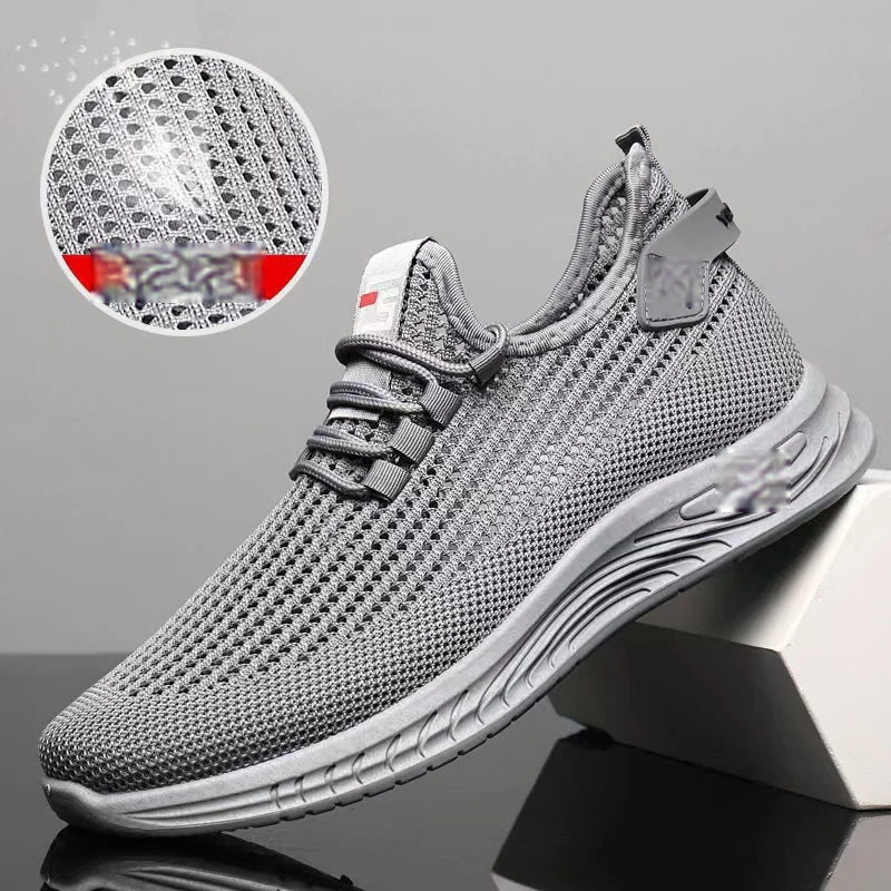 【50% OFF】【39-44】Zapatos casuales de hombre cómodos, transpirables, de malla, antideslizantes y de moda._4061903