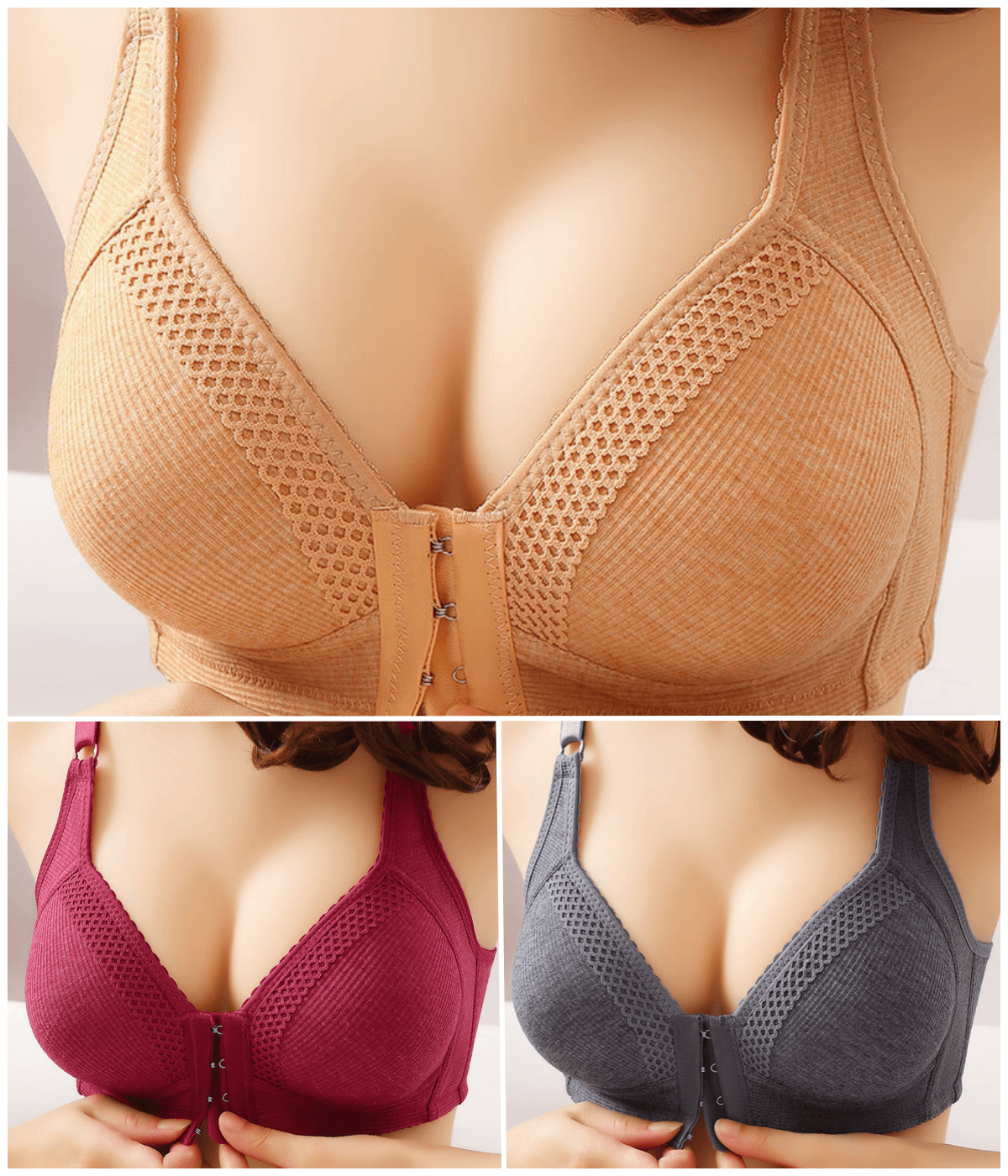 【Tylko teraz: 3 sztuki za 119 zł】Stylowy i wygodny biustonosz push-up bezszwowy – teraz 50% taniej!_4067276