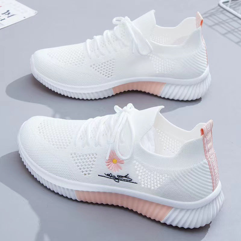 Duży rabat ostatni dzień 【35-40】2025 letnie nowe damskie buty sportowe Daisy Running Mesh oddychające, lekkie i oddychające, antypoślizgowa podeszwa_4058109