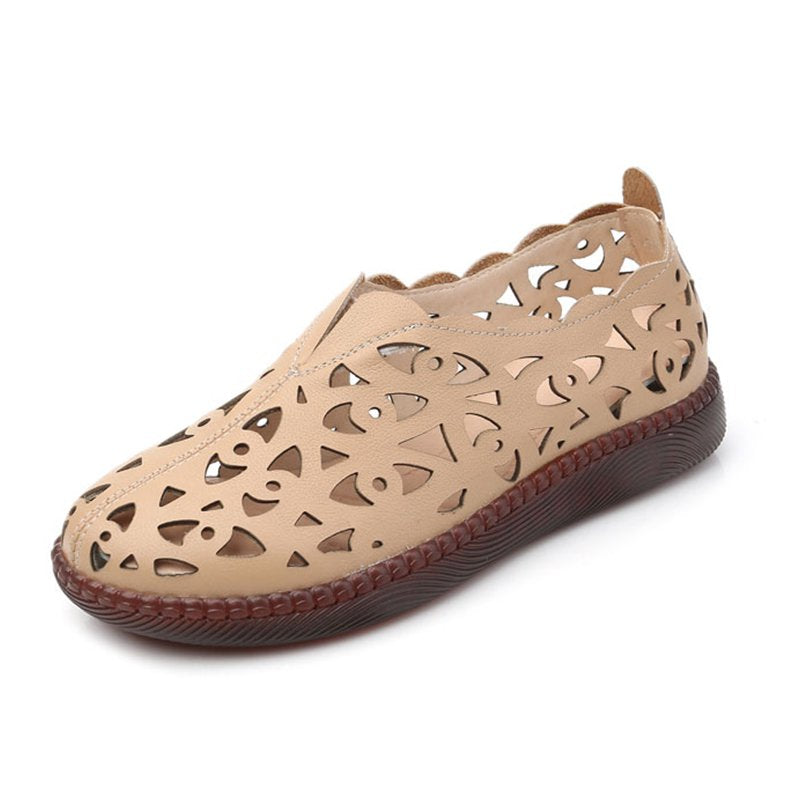 【Promoție limitată】【35–42】Pantofi retro de damă 2025 – respirabili, cu vârf rotund, stil clasic și confortabil_4043918