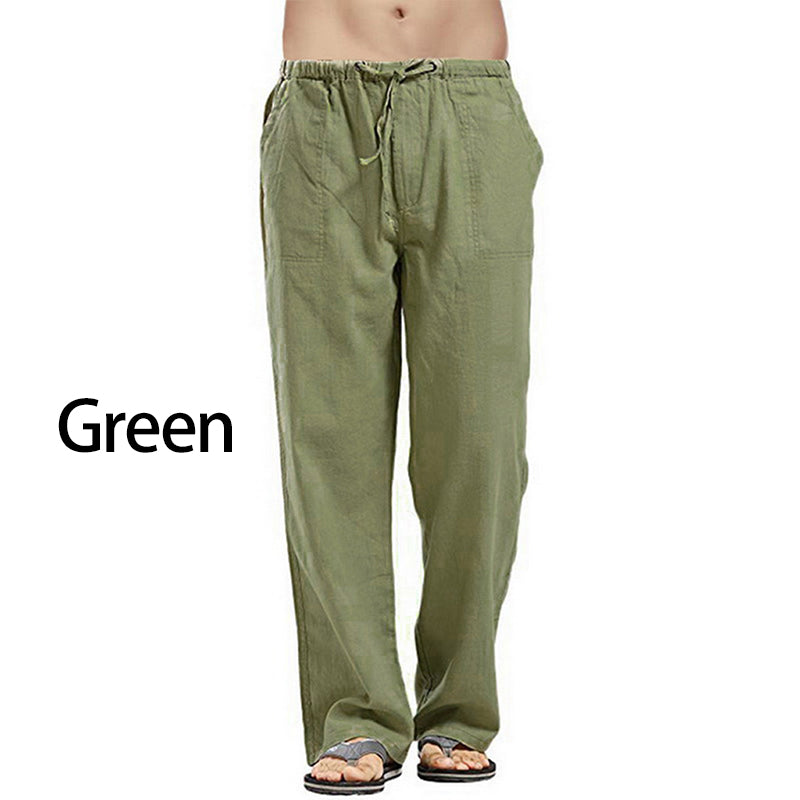 【S-5XL】Pantaloni casual pentru bărbați din bumbac – croială lejeră, material moale și respirabil