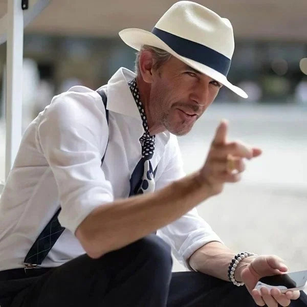 【56-58cm】Sombreros Panamá de verano 2025 para hombres y mujeres, adecuados para negocios, fiestas, viajes, playas y otras ocasiones_4056890