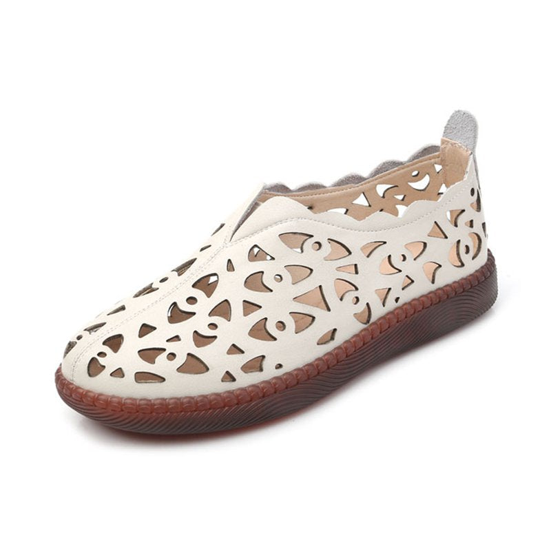 【Promoție limitată】【35–42】Pantofi retro de damă 2025 – respirabili, cu vârf rotund, stil clasic și confortabil_4043918