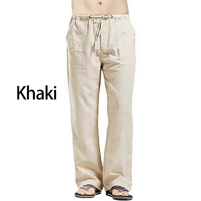 【S-5XL】Pantaloni casual pentru bărbați din bumbac – croială lejeră, material moale și respirabil