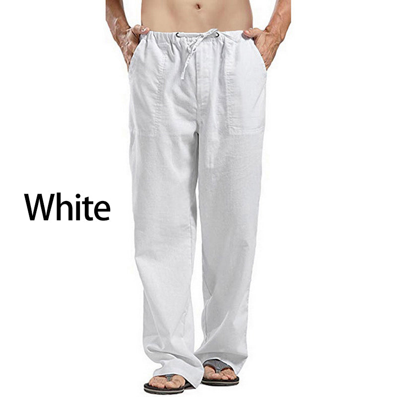 【S-5XL】Pantaloni casual pentru bărbați din bumbac – croială lejeră, material moale și respirabil