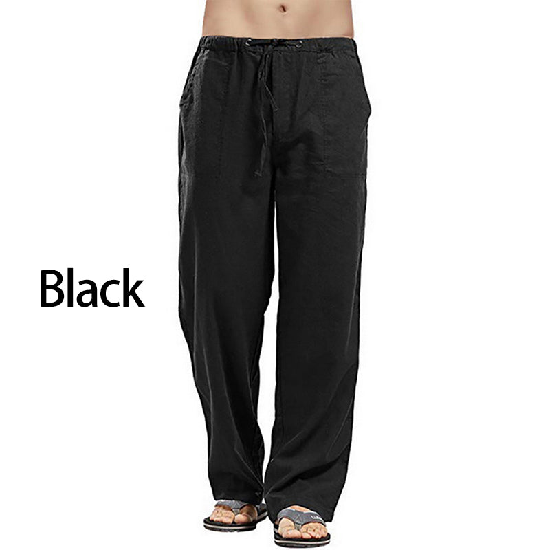【S-5XL】Pantaloni casual pentru bărbați din bumbac – croială lejeră, material moale și respirabil