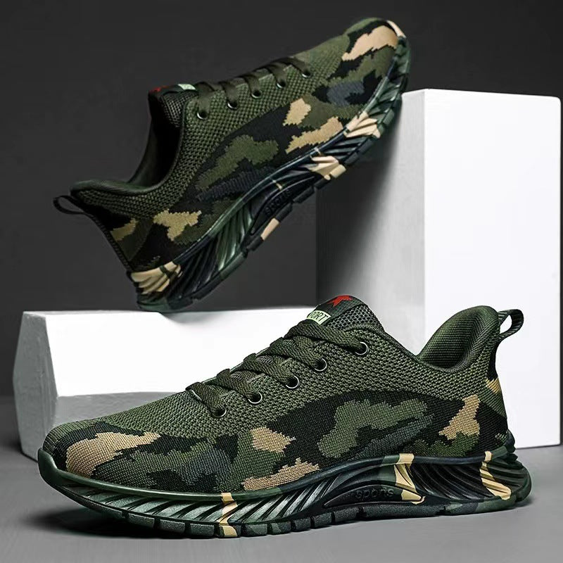 🥾【36-44】🔥Botas de senderismo de camuflaje para hombre