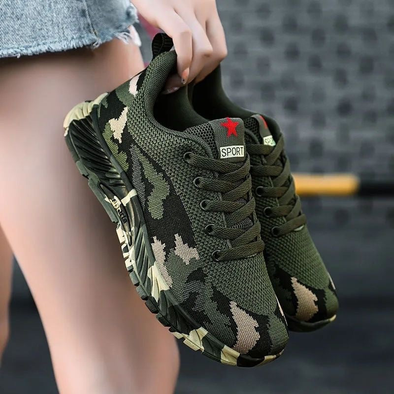 🥾【36-44】🔥Botas de senderismo de camuflaje para hombre