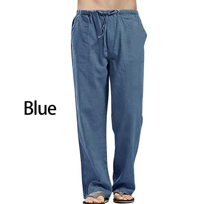 【S-5XL】Pantaloni casual pentru bărbați din bumbac – croială lejeră, material moale și respirabil