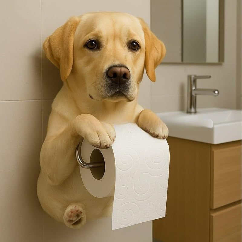 🐕Uroczy uchwyt na papier toaletowy z motywem szczeniaka