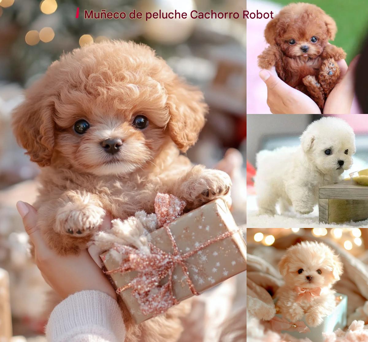 Descuento - Muñeco de peluche Puppy My Robot -- Puede ladrar, caminar y mover la cola._4056897