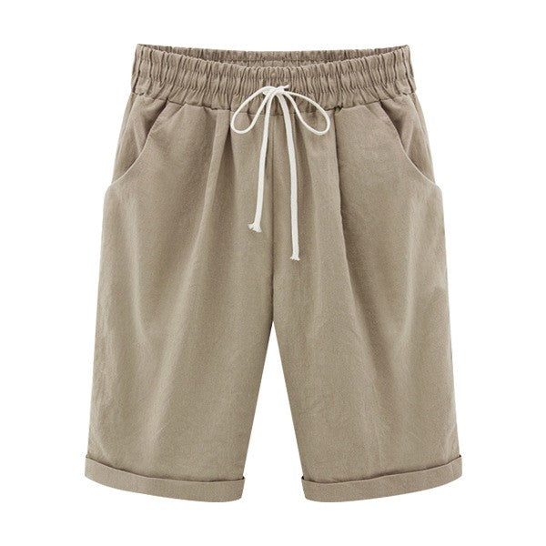 【Ofertă specială】 【S-8XL】Pantaloni scurți de damă pentru vara 2025, noul model Mărimi mari_4049398