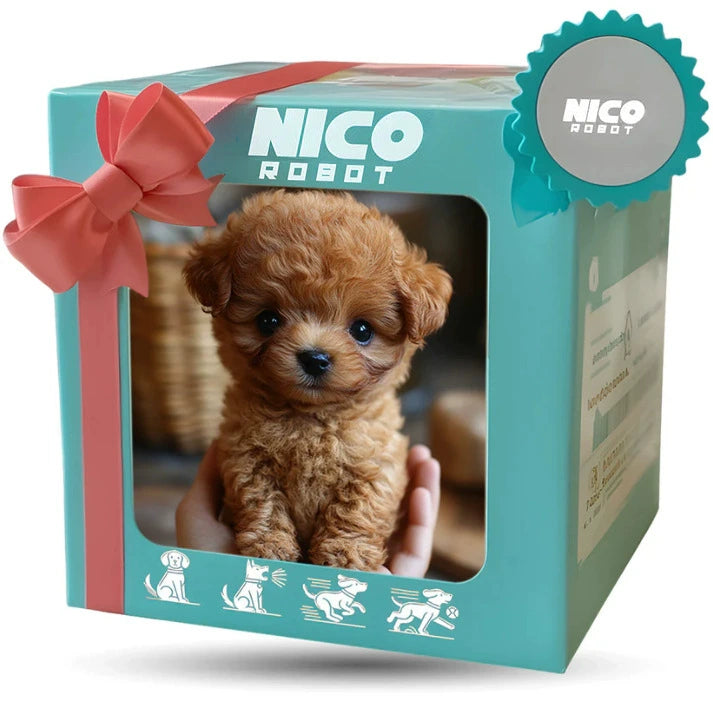 Descuento - Muñeco de peluche Puppy My Robot -- Puede ladrar, caminar y mover la cola._4056897