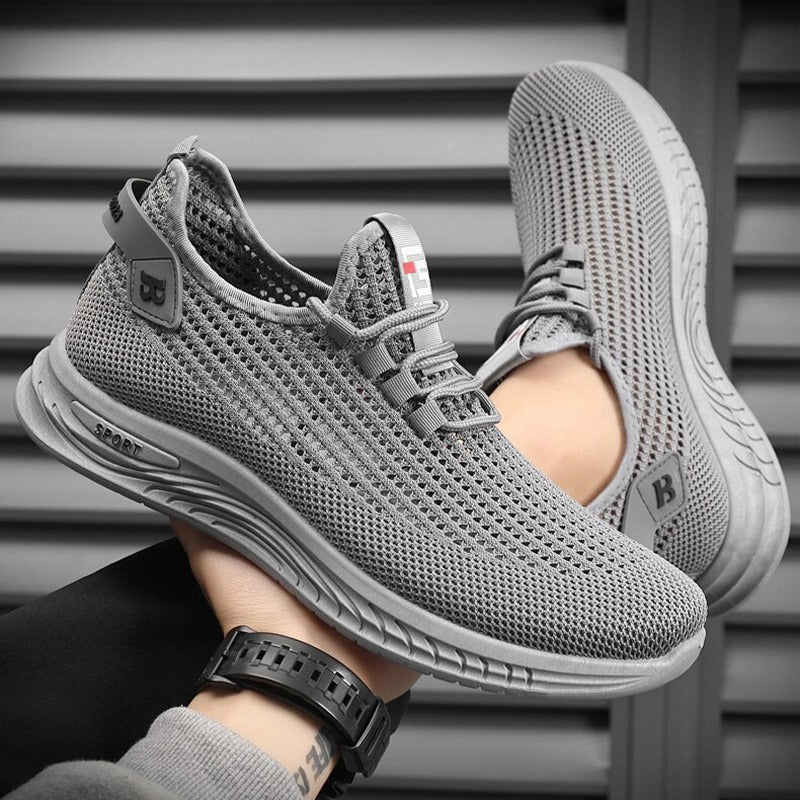 【50% OFF】【39-44】Zapatos casuales de hombre cómodos, transpirables, de malla, antideslizantes y de moda._4061903