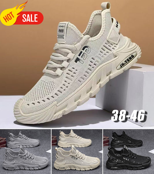 【Ograniczona ilość】（38-46）Męskie letnie buty casualowe, oddychające, z miękką podeszwą i doskonałym komfortem_4058080