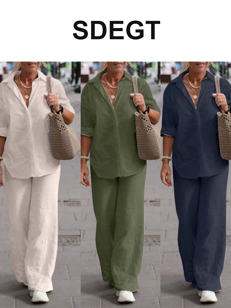 💥 Reducere exclusivă! Costum din in 2025, alegerea perfectă pentru vară