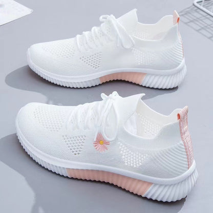 Duży rabat ostatni dzień 【35-40】2025 letnie nowe damskie buty sportowe Daisy Running Mesh oddychające, lekkie i oddychające, antypoślizgowa podeszwa_4058109