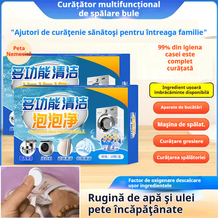 🎁【30 de bucăți】Nou Tablete efervescente – curățenie impecabilă, rapid și ușor