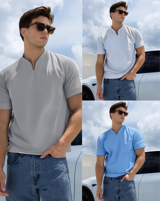 【50%OFF】【S-5XL】2025 Letnia męska koszula z krótkim rękawem, bawełniana i rozciągliwa_4060553