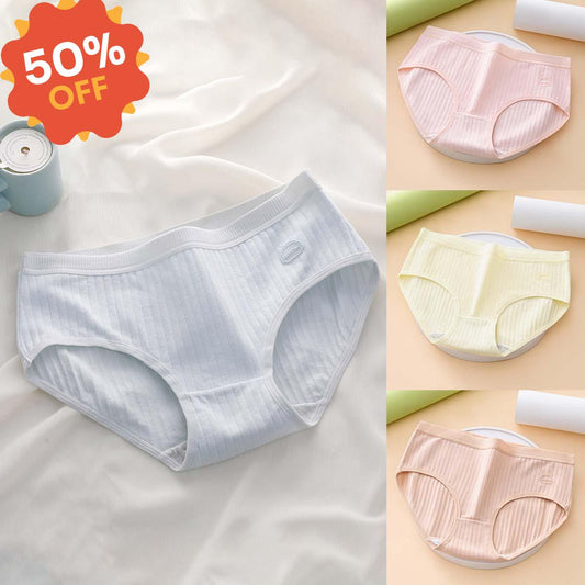 【50% OFF!】 Wysokie majtki damskie 7 szt. – komfort i świeżość na lato._4068635