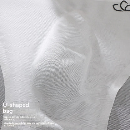 🔥🩲【Compra 5 y llévate 5 gratis】Calzoncillos de seda de hielo transpirables para hombre, cintura baja (45-100 kg)