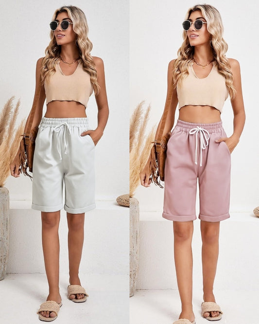 【Ofertă specială】 【S-8XL】Pantaloni scurți de damă pentru vara 2025, noul model Mărimi mari_4049398
