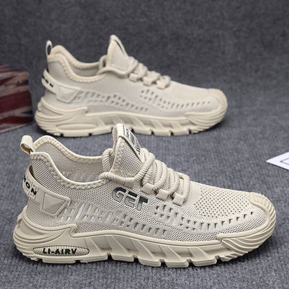 【Ograniczona ilość】（38-46）Męskie letnie buty casualowe, oddychające, z miękką podeszwą i doskonałym komfortem_4058080